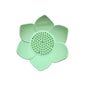 Esteam green lotus flower holder tray with a shower steamer
