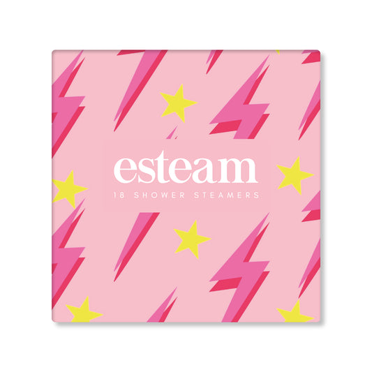 Esteam Shower Steamers - Pink Lightning